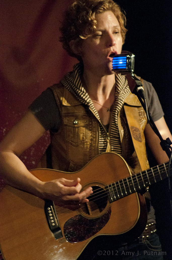Catie Curtis at Club Passim, Cambridge MA. 29 May 2012