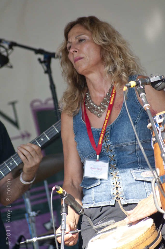 Annie Wenz (with Dan Navarro). Falcon Ridge Folk Festival 2011