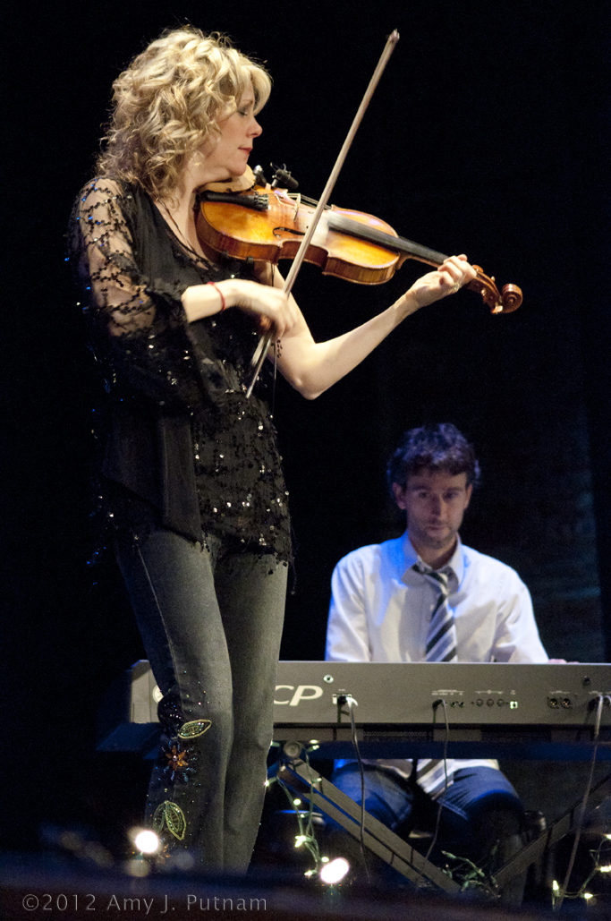 Natalie MacMaster and band. Bellows Falls (VT) Opera House. 29 November 2012