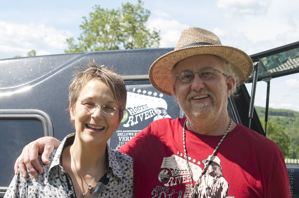 Mary Gauthier and Ray Massuccco - Rockingham Meeting House. 2014 Roots on the River Festival